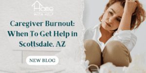 Blog graphic for caregiver burnout post